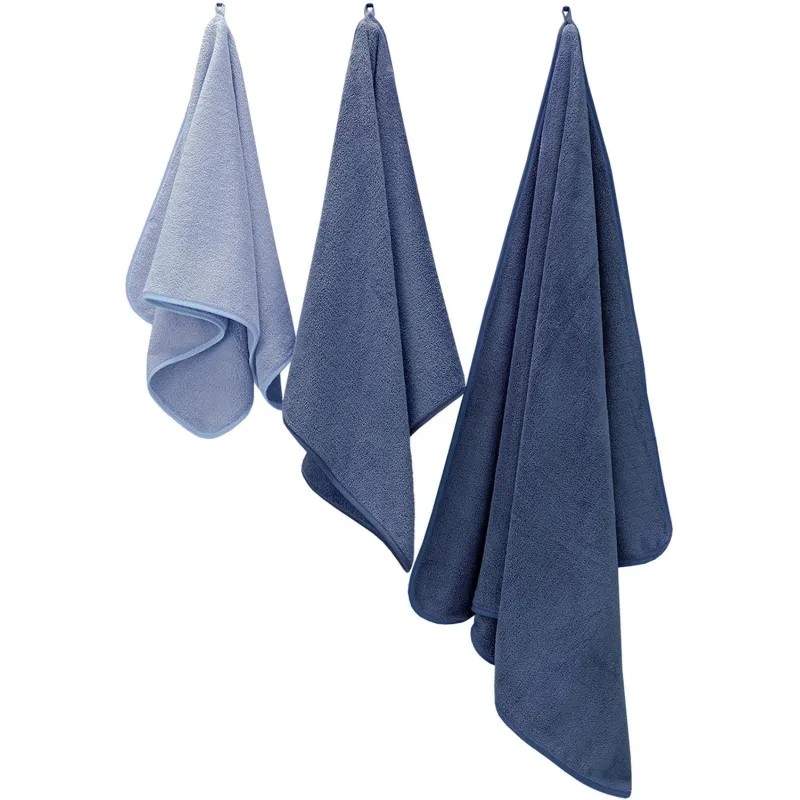 Набор полотенец НВ Сванк (35х75+50х90+70х140),син,141220