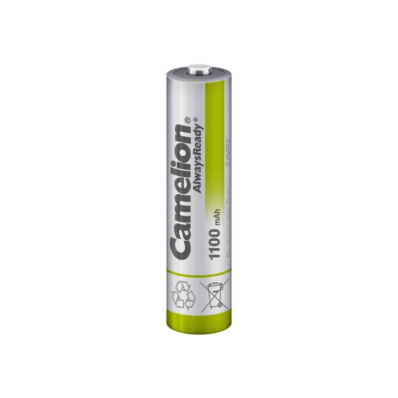 Аккумулятор Camelion Always Ready AAA 2шт/бл(NH-AAA1100BP2,1.2В) (15037)