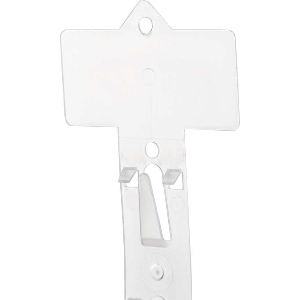 Ценникодержатель подвесной пластик.,12 крюч.+S крюч.для подвешиван, дл.33мм