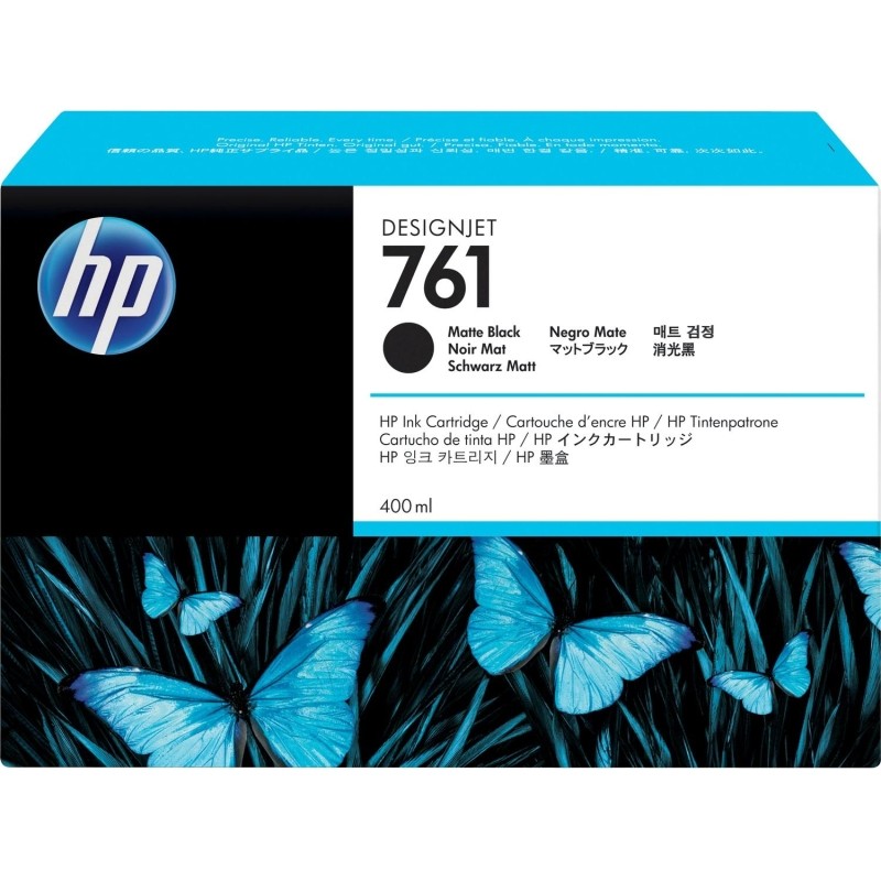 Картридж струйный HP N761 (CM991A) черный матовый (400мл) для HP DJ T7100