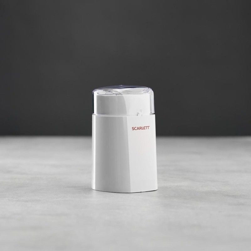 Кофемолка SCARLETT SC-CG44506, белый