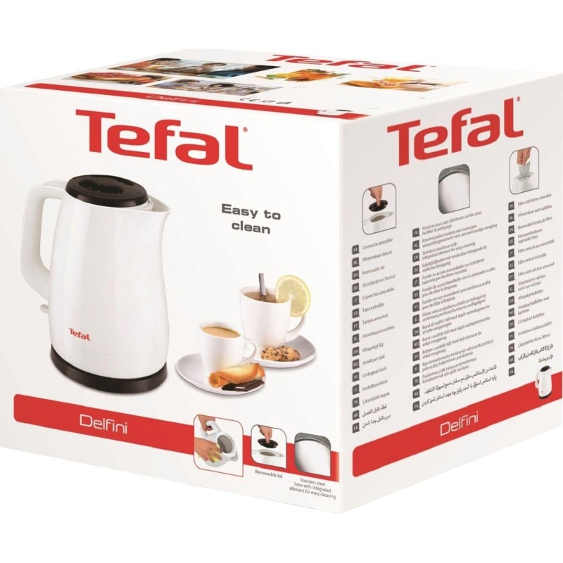 Чайник Tefal KO150130, 2400ВТ, 1,5 л., белый (3045386373352)