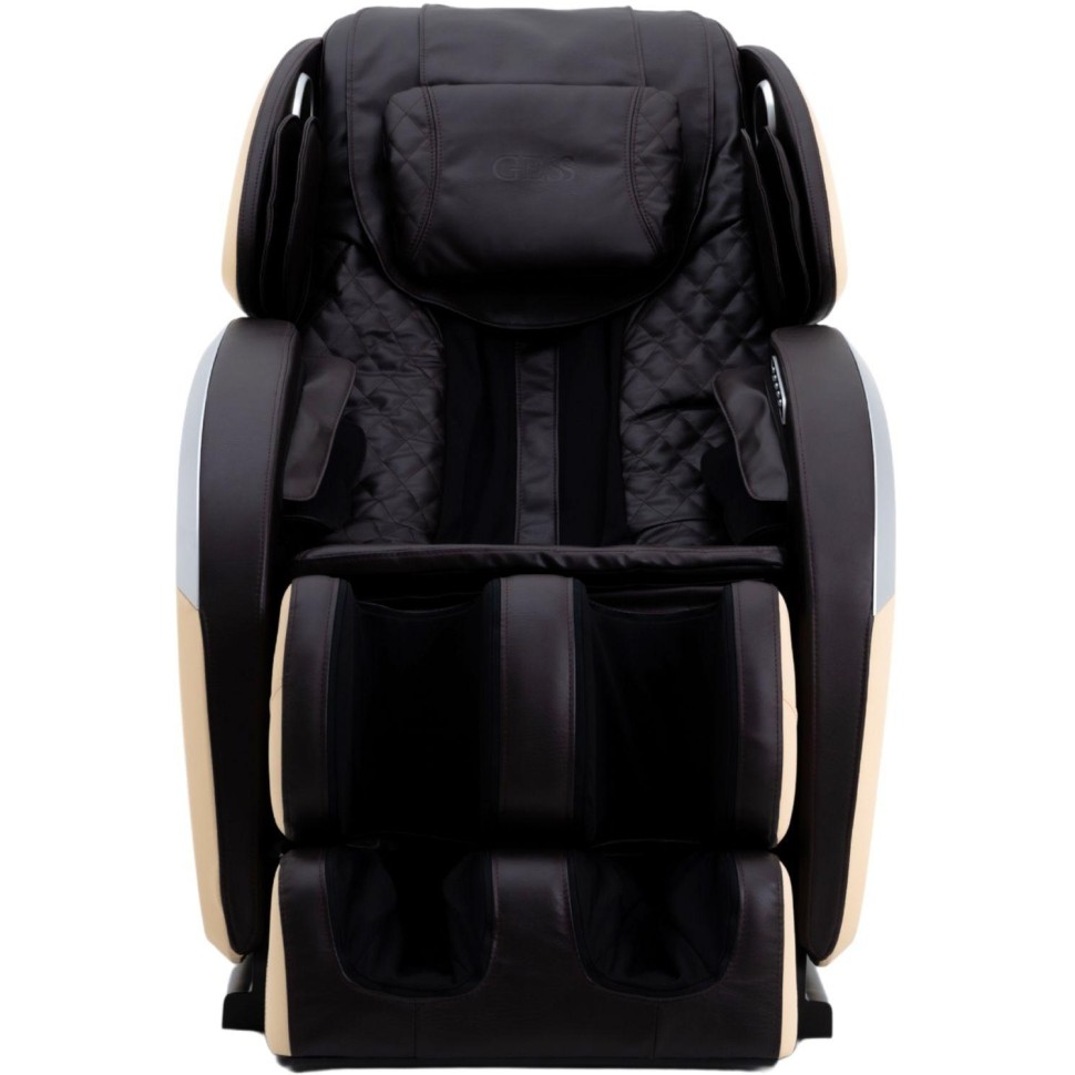 Массажное кресло Gess Futuro GESS-830 coffee, коричнево-бежевое