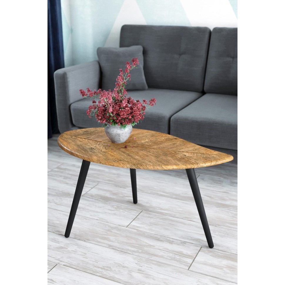 Стол журнальный _KF Берли 12 900x500x466 дуб американский