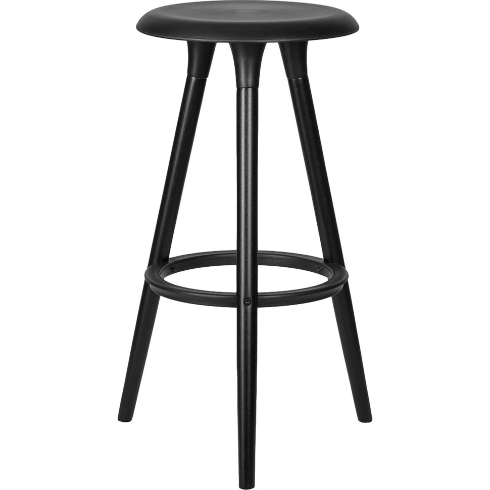 Табурет барный LO_DOBRIN ROYCE BLACK LMZL-PP652_B-TR_P-B-03 чёрный