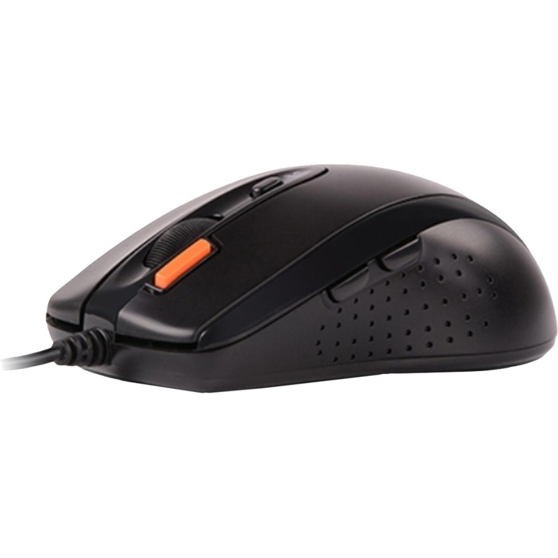 Мышь компьютерная A4 V-Track Padless N-70FX, 1600dpi, черный