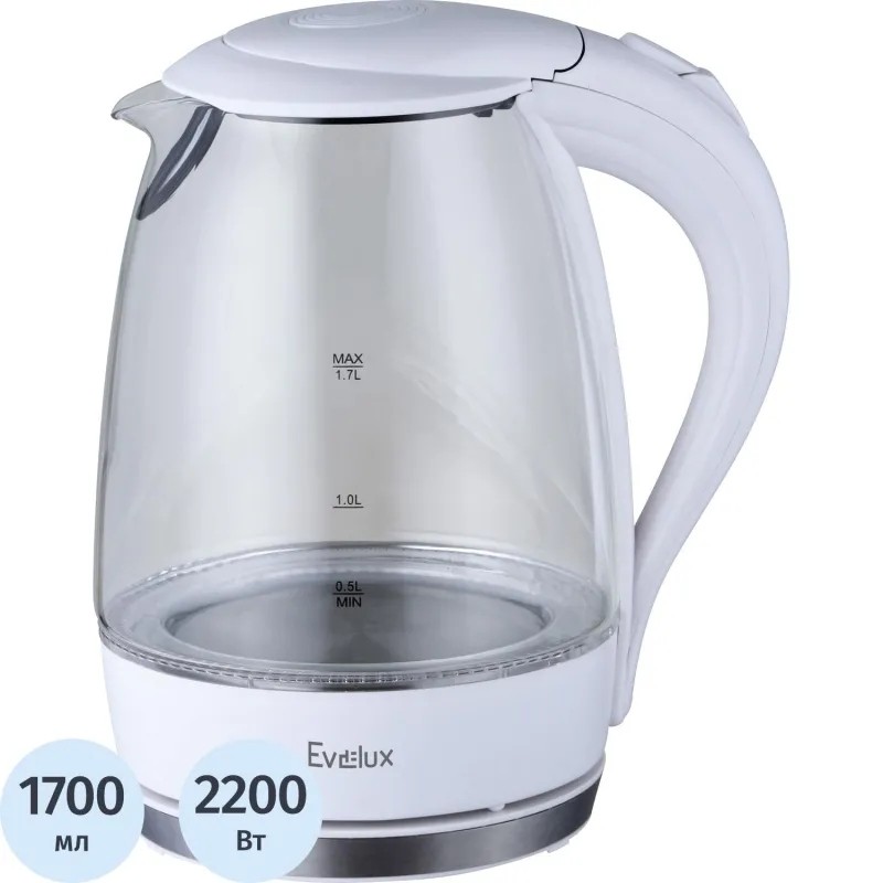 Чайник Evelux EWK 0903 G, электрический