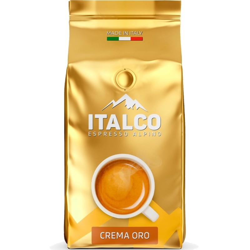 Кофе Italco Crema Oro Крема Оро, жареный в зернах, 1кг