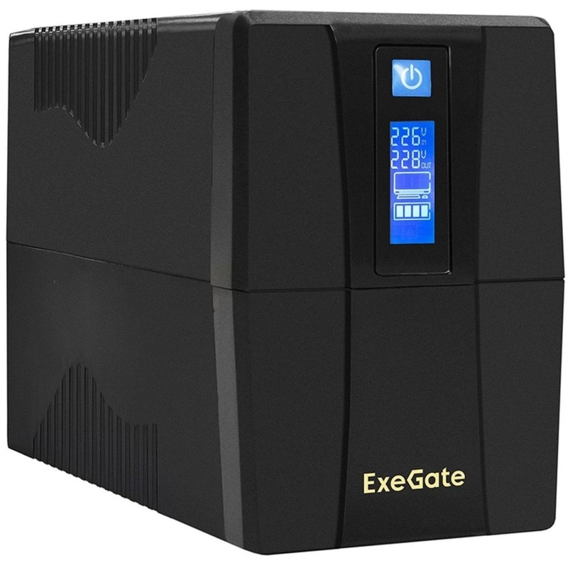 ИБП ExeGate Power Smart ULB-600 600VA/360W 2xEURO (EP212515RUS)