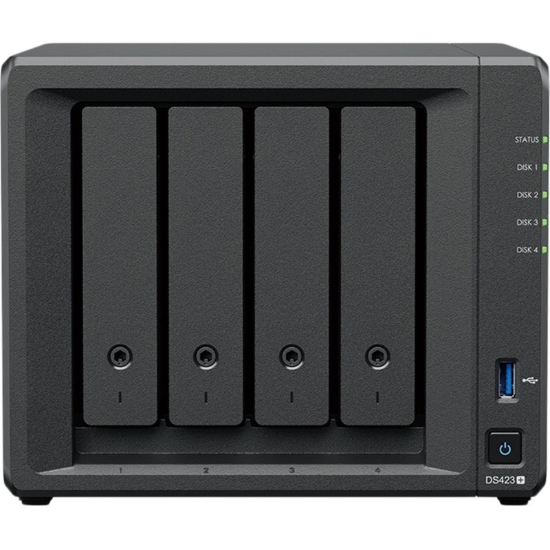 Сетевое хранилище Synology DS423+ 4x2.5/3.5 SATA/Celeron J4125/2GB DDR4