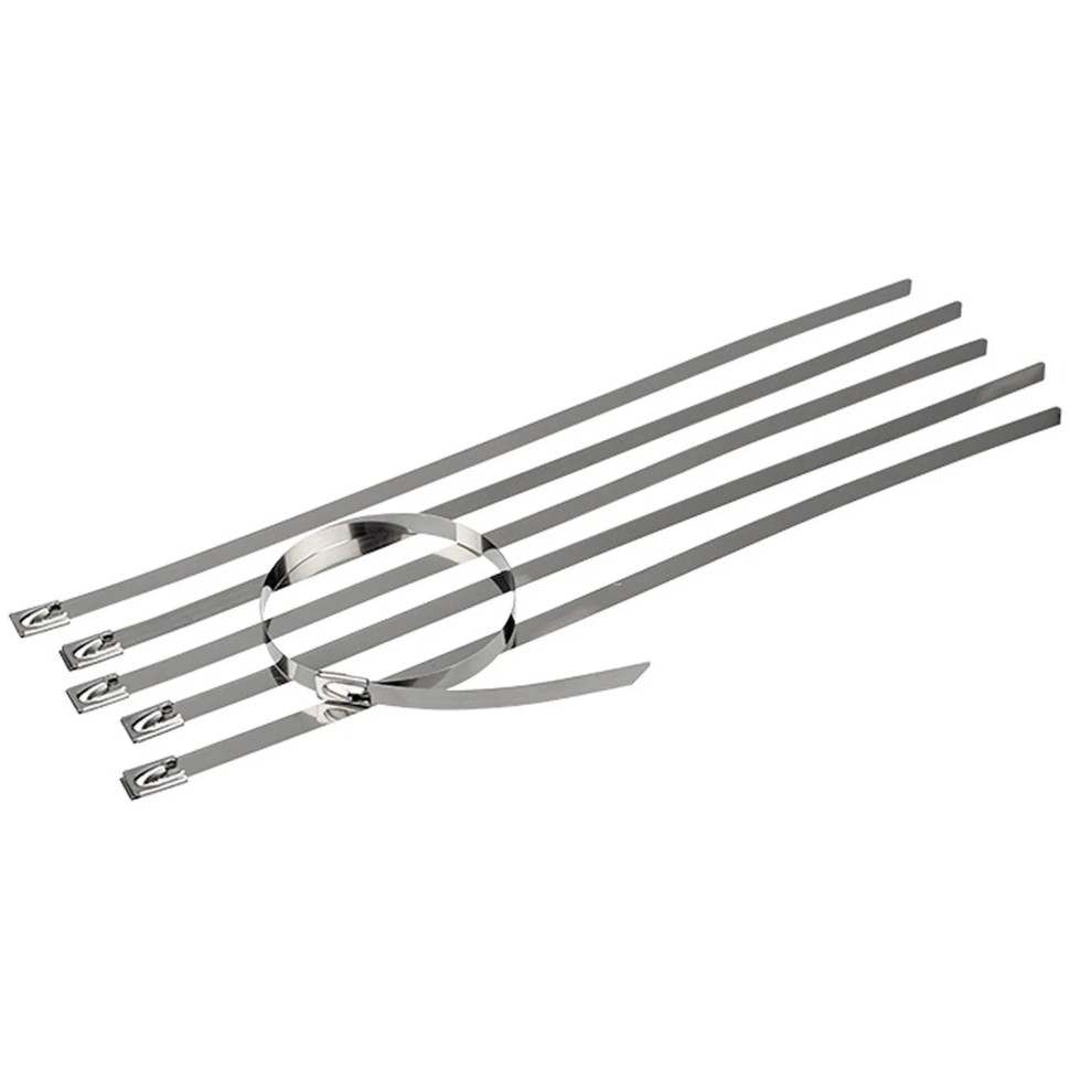 Хомут стяжка кабельная стальная 520x4,6мм REXANT (50 шт/уп) 07-0528 Хомут стяжка кабельная стальная 520x4,6мм REXANT (50 шт/уп) 07-0528