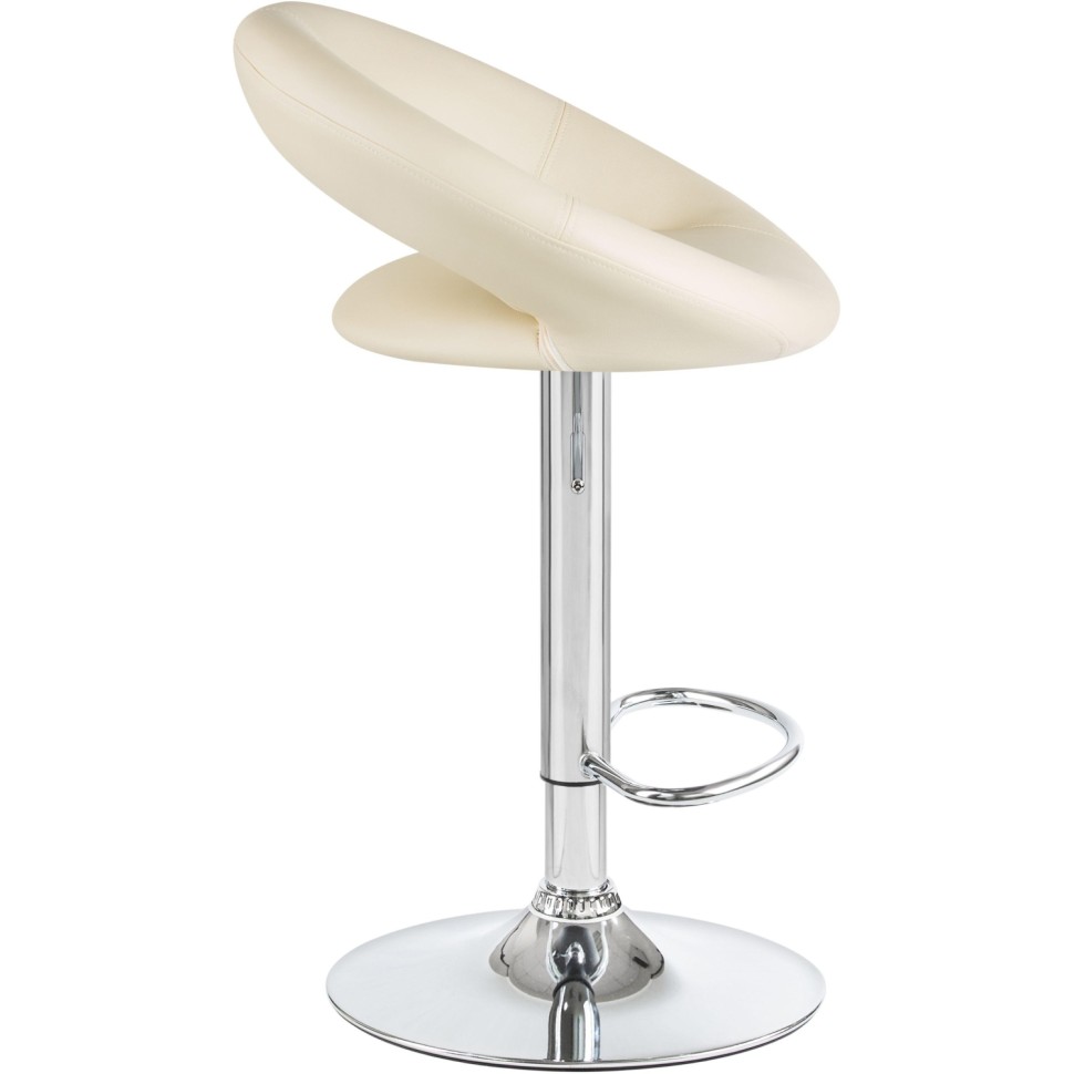 Стул барный LO_DOBRIN MIRA LM-5001-N кремовый/хром 2шт/уп