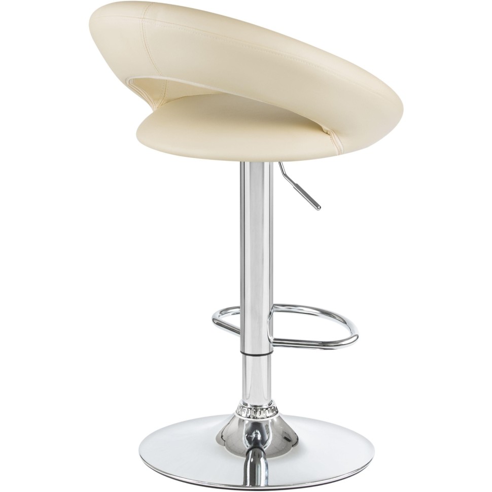 Стул барный LO_DOBRIN MIRA LM-5001-N кремовый/хром 2шт/уп