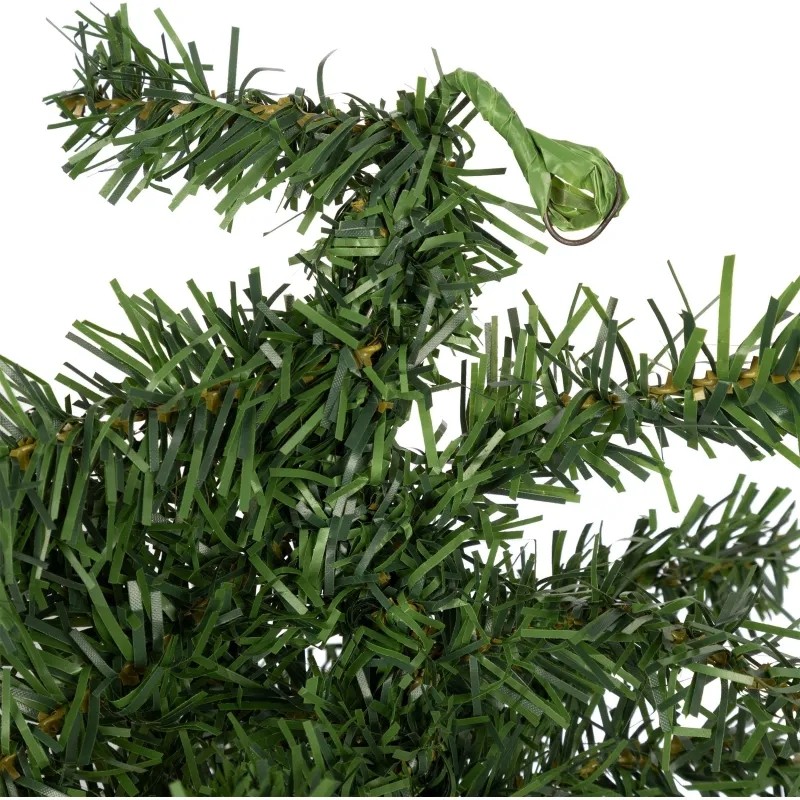Гирлянда хвойная 270x25 см, ПВХ, зеленая без украшений HD-MG09(H/T)