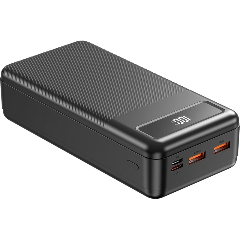 Внешний аккумулятор TFN 30000mAh Porta LCD PD 22.5W black
