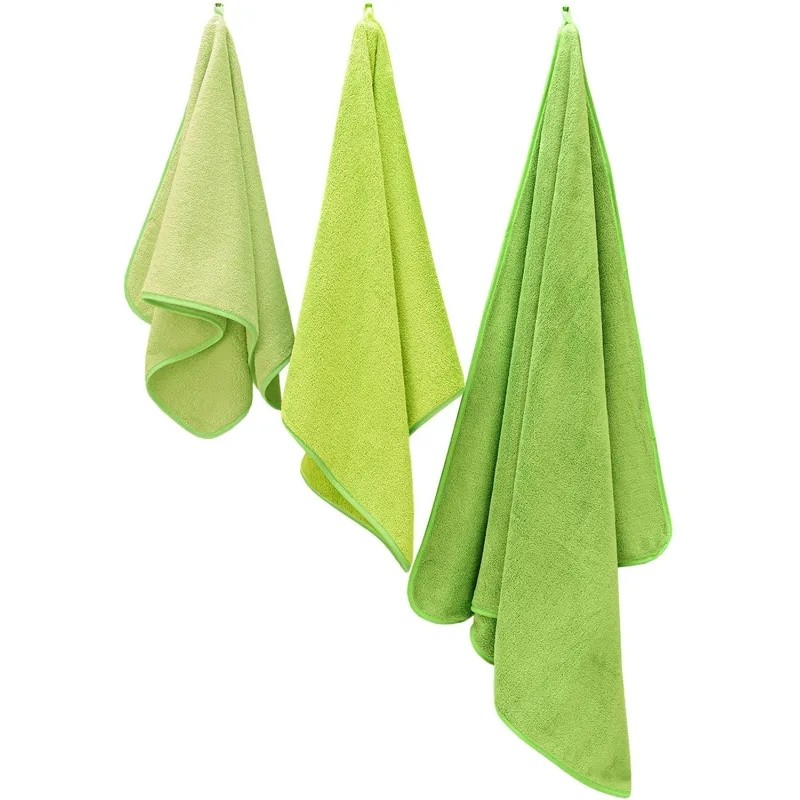 Набор полотенец НВ Сванк 35х75+50х90+70х140),зел,137349