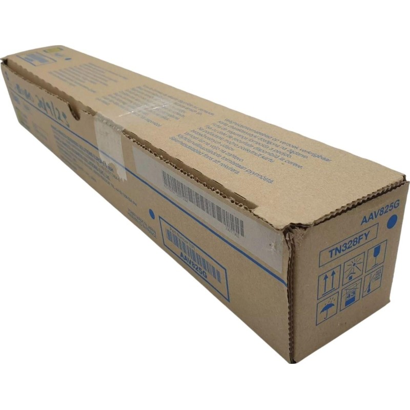 Опция Тонер Konica Minolta TN328FY / TN-328Y H желтый {14K} AAV825H/AAV825G