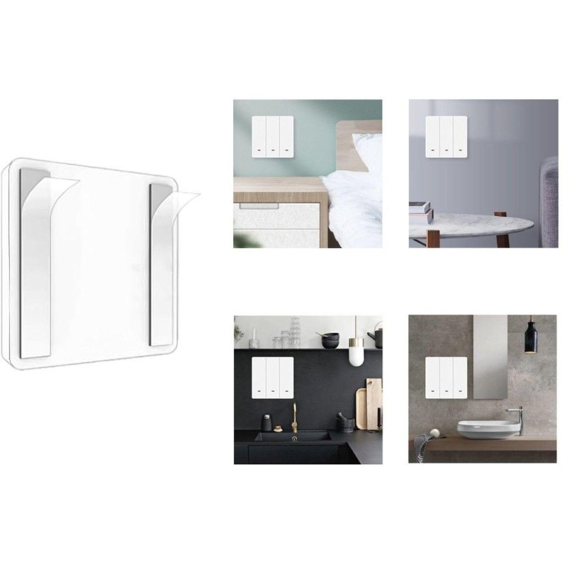 Выключатель MOES ZigBee 3-Gang Wireless Switch
