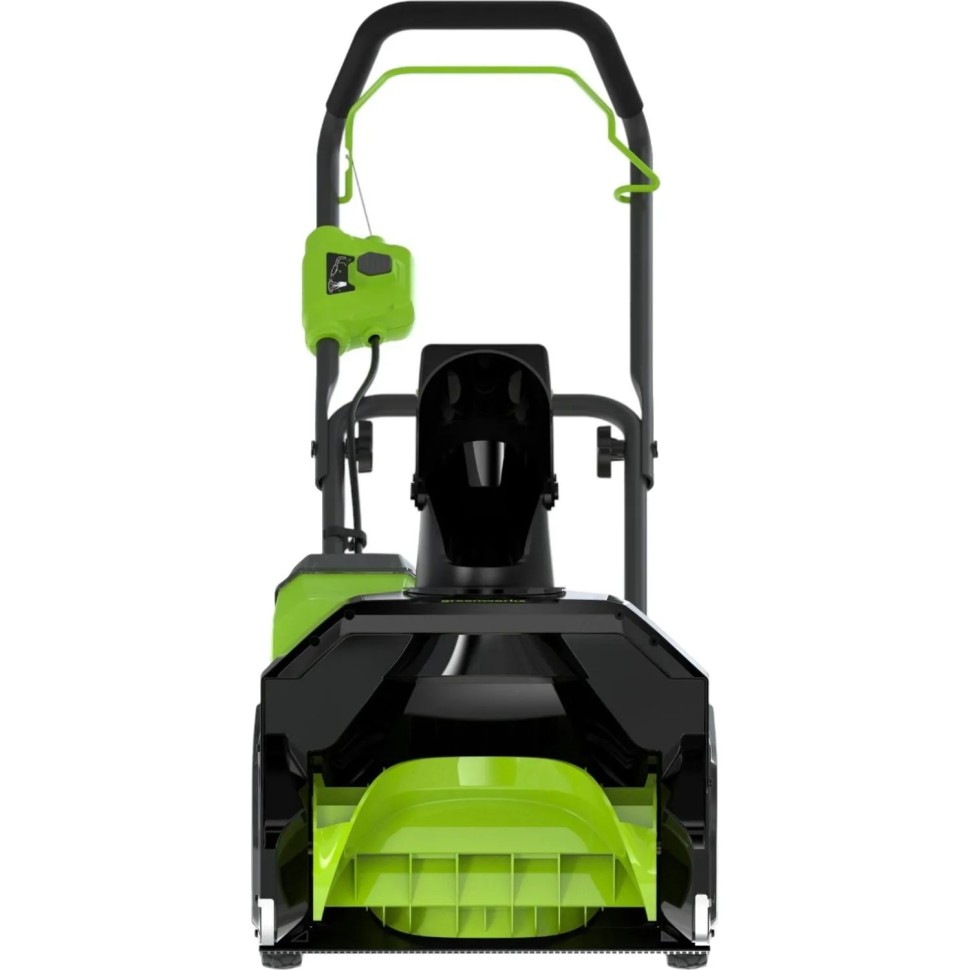 Снегоуборщик аккумуляторный Greenworks G40ST40, 40V АКБ 4 Ач и ЗУ 2603607UB