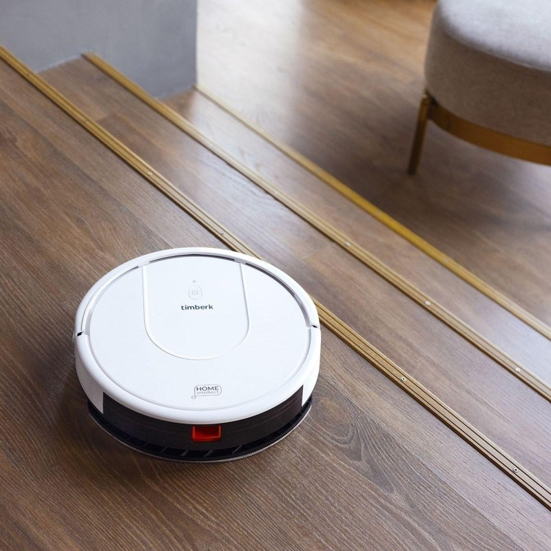 Робот-пылесос с Wi-Fi Timberk T-VCR-53WI-TBN, 28Вт, 0,25л, белый