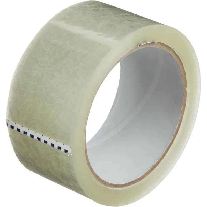 Клейкая лента упаковочная 50ммx66мx38мкм, прозрачная, 36 шт./уп