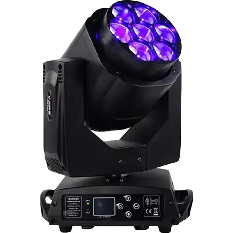 Прожектор V-Show Bee0715, с полным движением WASH-BEYE, 7х15Вт RGBW LED
