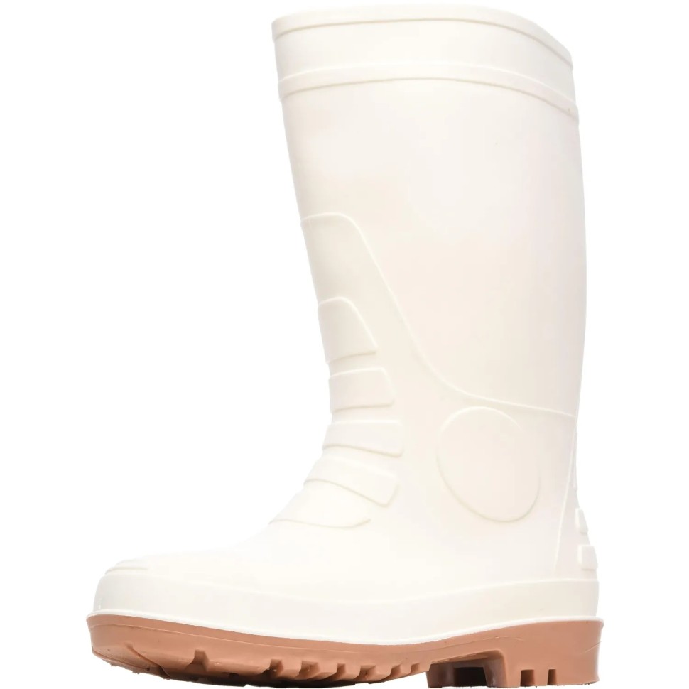 Сапоги ПВХ цв.Белый мод.Worker189/2-00 c МП р.36
