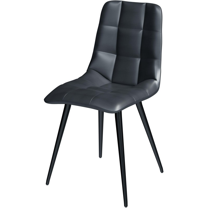 Стул Комус FORM HN BLACK (BOX-4) RU ECO-30 черн/черн
