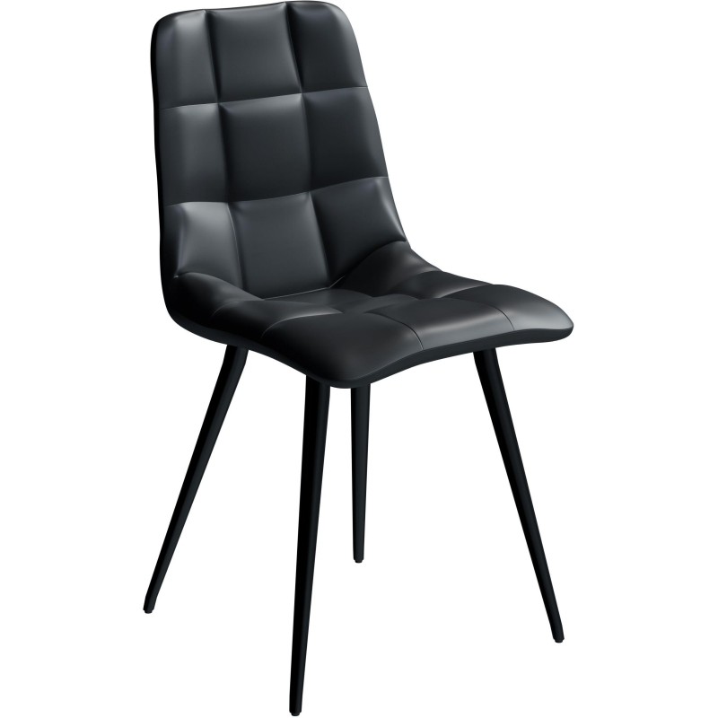 Стул Комус FORM HN BLACK (BOX-4) RU ECO-30 черн/черн