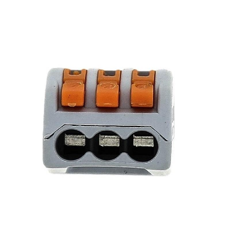 Клемма EKF CMK 222-413 с рычагом 3х0,08-2,5мм2 100шт/уп (plc-smk-413)