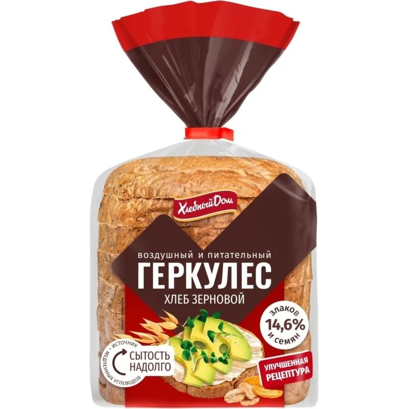 Хлеб Геркулес зерновой 250г