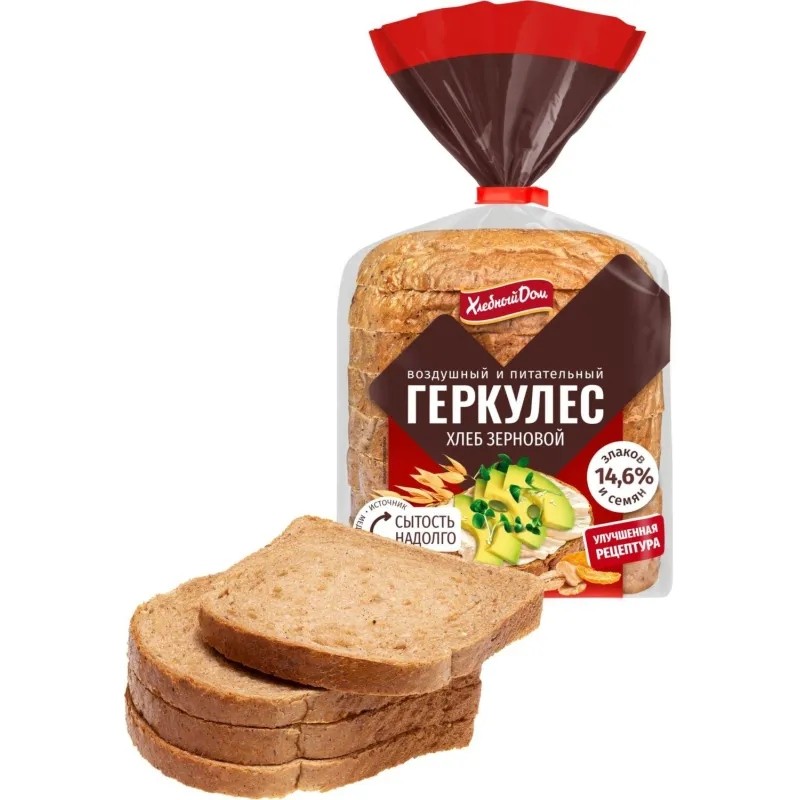 Хлеб Геркулес зерновой 250г