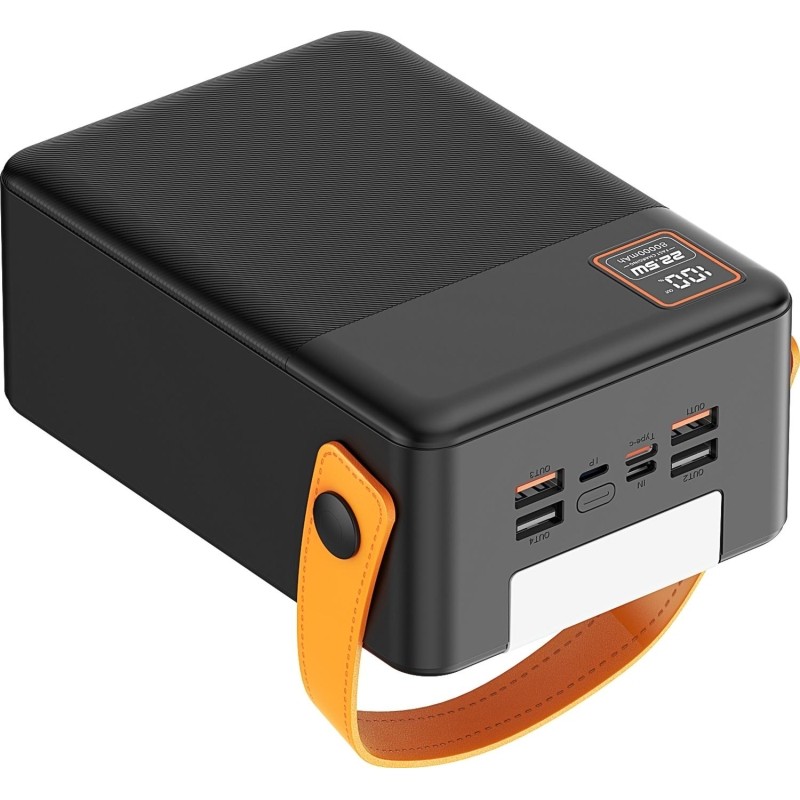 Внешний аккумулятор TFN 80000mAh Porta LCD PD 22.5W black
