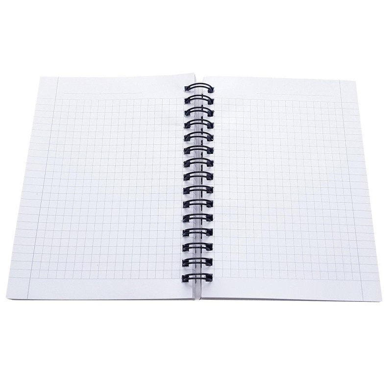 Блокнот 100х140мм 120л.клетка,спираль,Be Smart Notes черн,N3731
