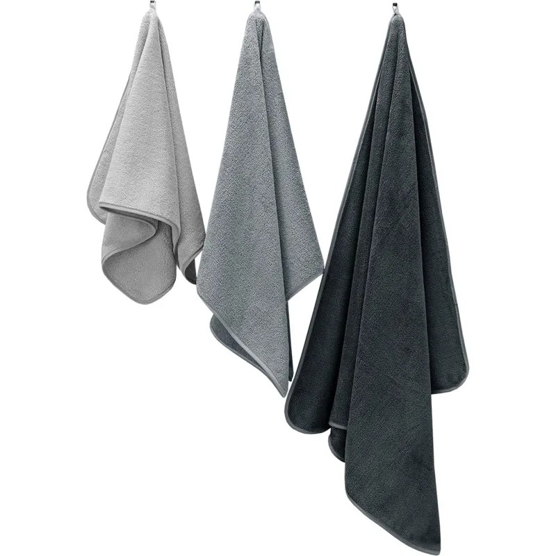 Набор полотенец НВ Сванк,(35х75+50х90+70х140)сер,148663