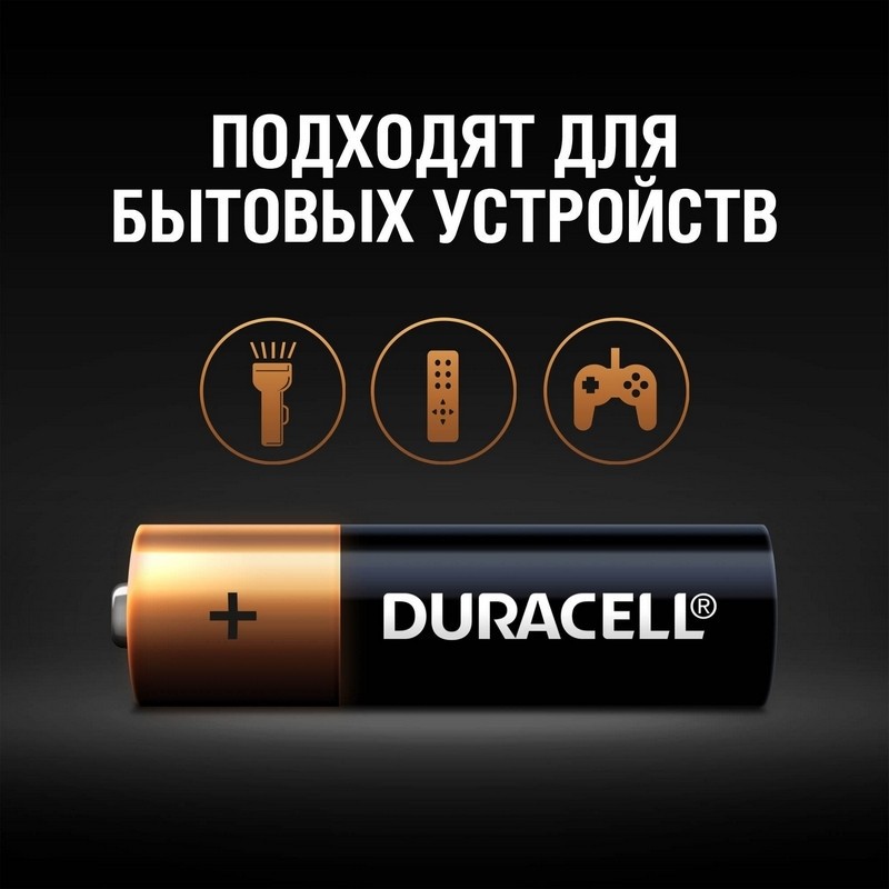 Батарейка DURACELL BASIC АА/LR6-4BL