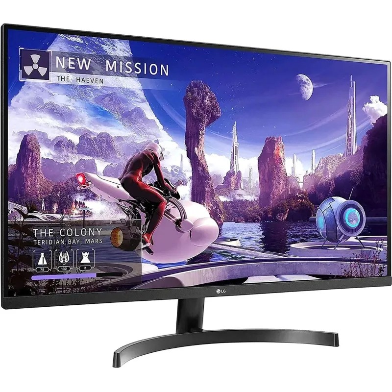 Монитор LG 27QN600-B (27QN600-B.ARUZ) 27/2K/IPS/75Hz/350cd/1ms/DP/HDM