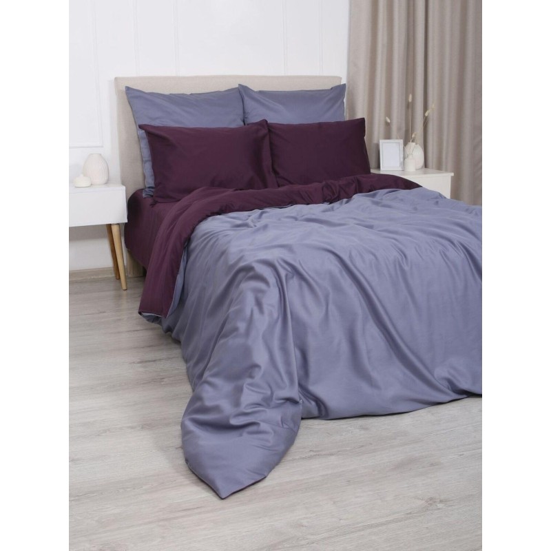 Постельное белье 1,5сп ML LuxuryIRIS115гр/м2 н 70х70-2 тенсел лиоцелл