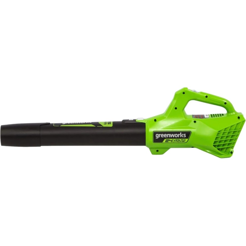 Воздуходув аккумуляторный Greenworks G24AB 24V, АКБ 2Ач и ЗУ (2404807UA)
