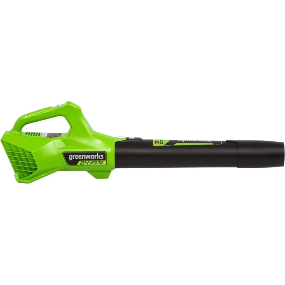 Воздуходув аккумуляторный Greenworks G24AB 24V, АКБ 2Ач и ЗУ (2404807UA)