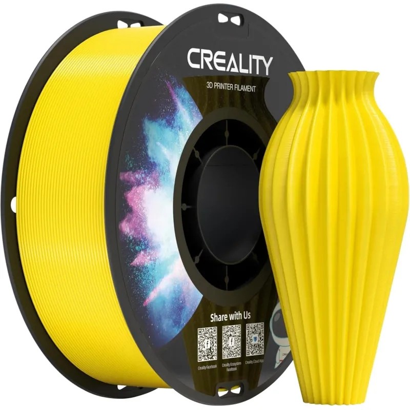 Катушка CR-PETG-пластика желтая Creality 1.75 мм 1кг. (3301030033)