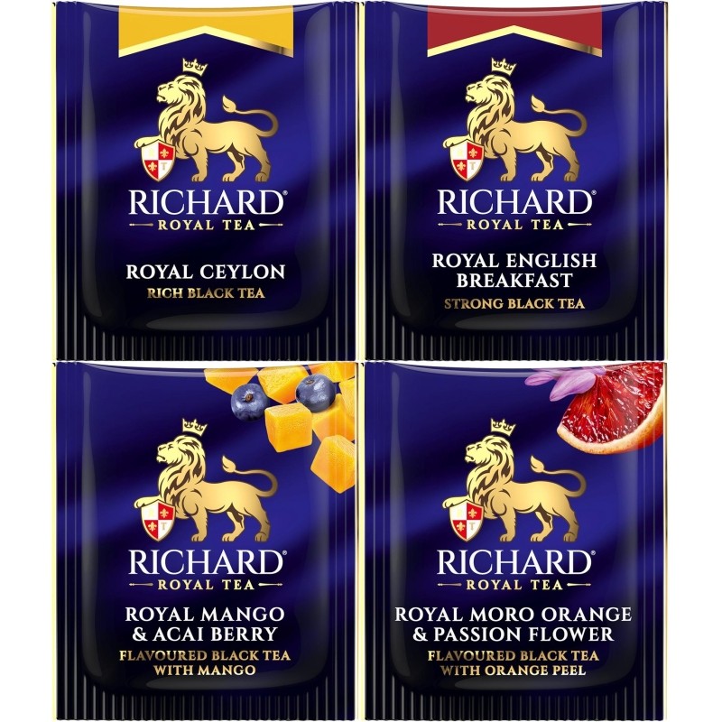 Чай Richard Thinking of You ассорти, 4 вкуса, 20 сашет