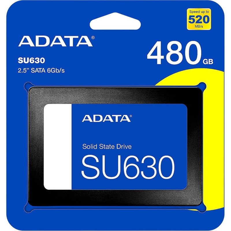 SSD накопитель ADATA 480Gb SATAI 2.5 (ASU630SS-480GQ-R)