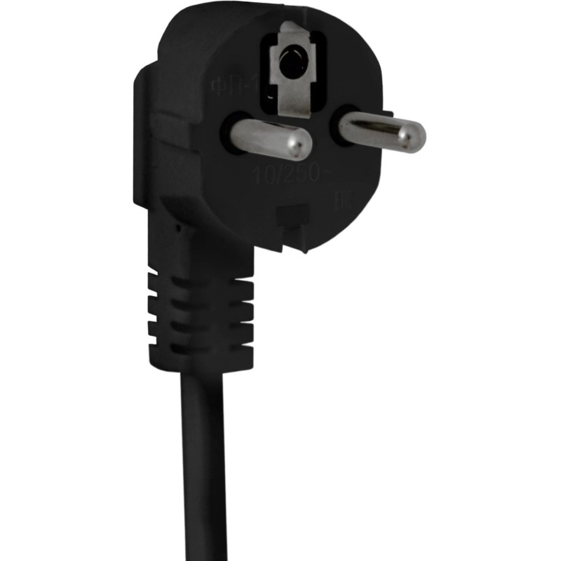 Удлинитель PROGIX PG315 3р/5/2,2кВт/10А заземление, черный, ПВС 3х0.75