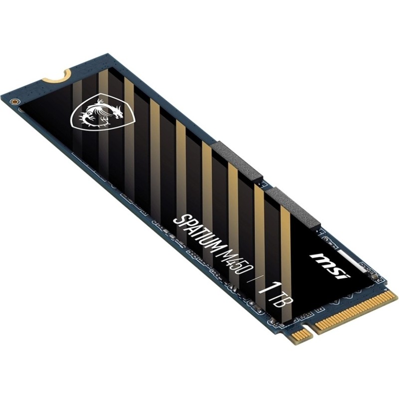 SSD накопитель MSI SSD SPATIUM M450, 1000GB, M.2 PCIe4.0x4(S78-440L0M0-P83
