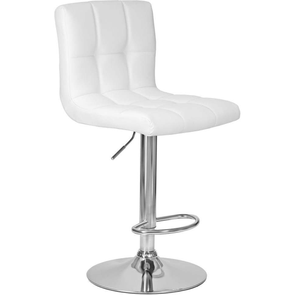 Стул барный LO_DOBRIN CANDY LM-5006-N белый/хром 2шт/уп