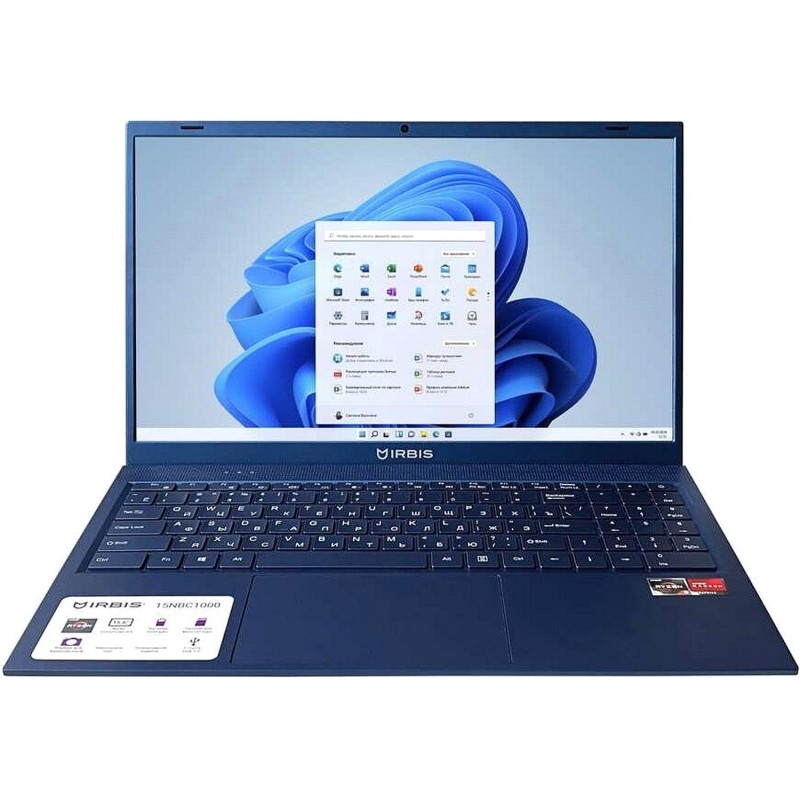 Ноутбук IRBIS 15NBC1000(15NBC1000_G3)R3-3200U/16Gb/512Gb SSD/15.6/W11P
