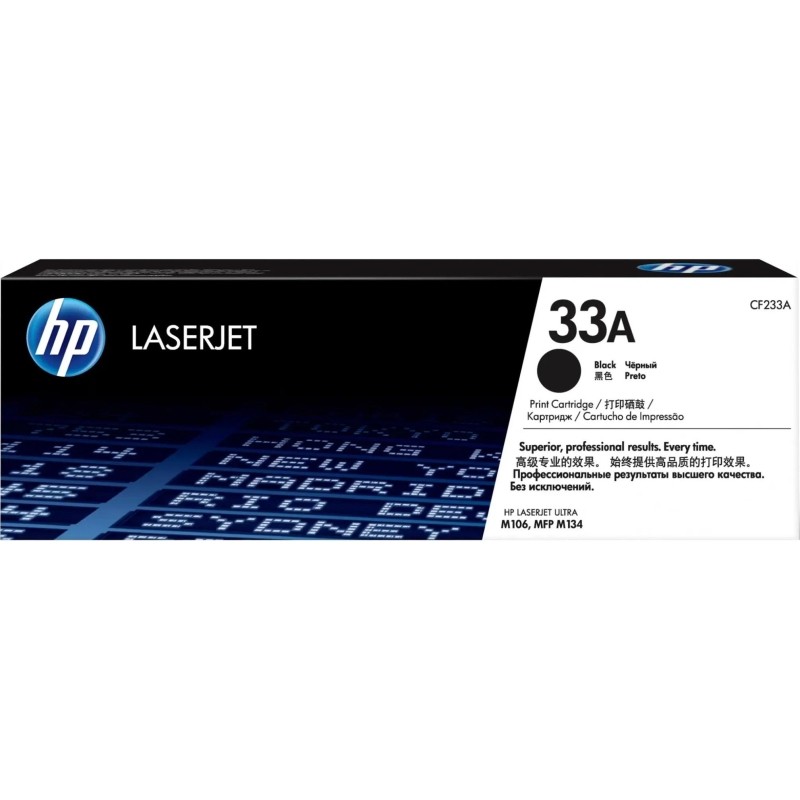 Тонер-картридж HP 33A CF233A чер. для LJ Pro M106/M134
