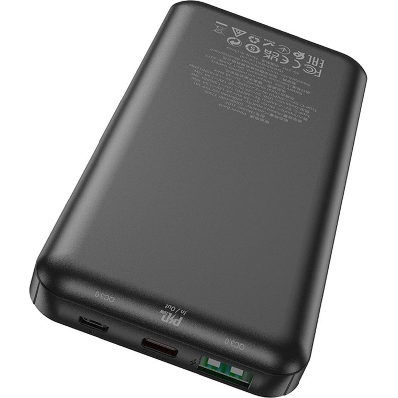 Внешний аккумулятор Hoco J102 COOL FIGURE 10000mAh QC3.0/PD3.0 USB-A/USB-C