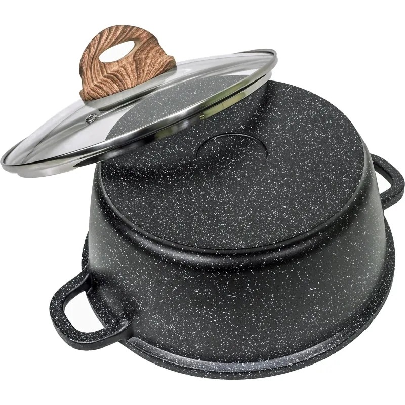 Кастрюля 3.3 л. с крышкой и литыми ручками Panairo ECO induction, индукция